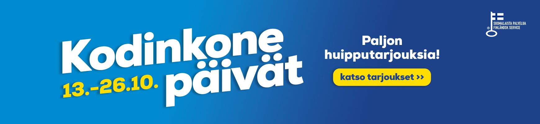 Kodinkonepäivät ovat nyt käynnissä Euronicsilla! Myymälät ja verkkokauppa ovat täynnä huipputarjouksia. 