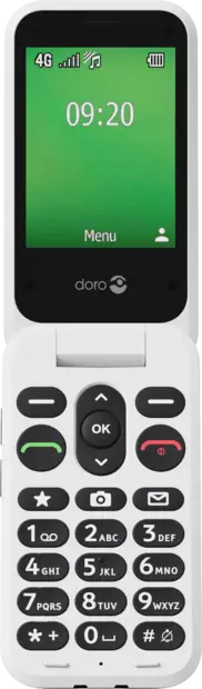 DORO LEVA E21 BUSINESS EDITION MATKAPUHELIN MUSTA/VALKOINEN - Matkapuhelimet - 6430081574000 - 3
