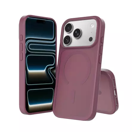 SCREENOR ICY IPHONE 18 PRO / 17 PRO MAGSAFE SKYDDSFODRAL VINRÖD - Mobilskal & Fodral - 6438327270150 - 1