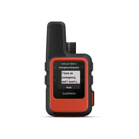 GARMIN INREACH MINI 2 SATELLIITTIVIESTINTÄLAITE TULENPUNAINEN - Navigaattorit - 753759281250 - 2