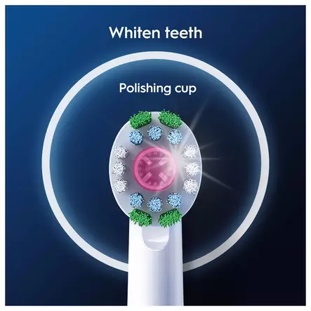ORAL-B 3D WHITE VAIHTOHARJA CLEANMAXIMISER -TEKNIIKALLA 4KPL - Vaihtoharjat - 8006540894750 - 2