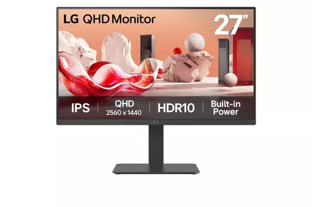 LG 27BA45QB-B 27" QHD IPS YRITYSNÄYTTÖ - Näytöt > 27" - 8806096270240 - 1