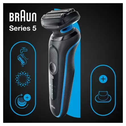 BRAUN 51-B1200S WET&DRY SERIES-5 PARTAKONE - Parranajokoneet - 4210201432630 - 2