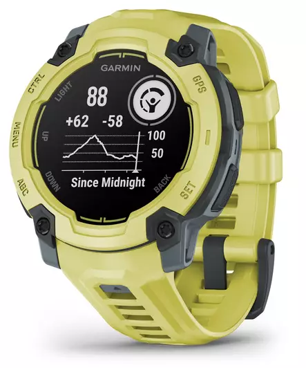 GARMIN INSTINCT E SMARTKLOCKA 45MM LIME - Smartklockor & Träningsklockor - 753759339470 - 2