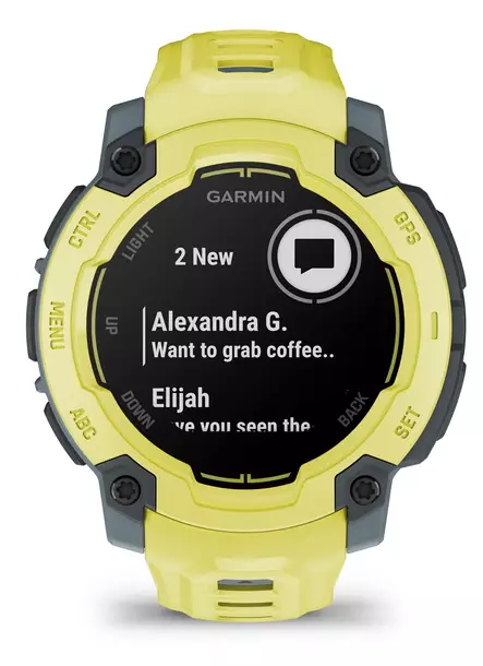 GARMIN INSTINCT E SMARTKLOCKA 45MM LIME - Smartklockor & Träningsklockor - 753759339470 - 3