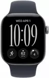 APPLE WATCH SERIES 12 GPS 42MM RYMDGRÅ ALUMINIUMKÅPA MED NAVY BLUE SPORTBAND - M/L - Smartklockor & Träningsklockor - 195951225210 - 7
