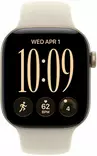 APPLE WATCH SERIES 12 GPS 46MM LJUST GULD ALUMINIUMHÖLJE MED SAND SPORTBAND - M/L - Smartklockor & Träningsklockor - 195951227610 - 7