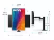 BENQ DESIGNVUE PD2706UA 27" ERGO ARM 4K NÄYTTÖ - Näytöt > 27" - 4718755090370 - 8