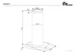 THERMEX OXFORD II RIPUSTETTAVA LIESITUULETIN 60CM TERÄS - Saarekemalliset liesituulettimet - 5703347533570 - 3