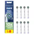 ORAL-B CROSSACTION VAIHTOHARJA CLEANMAXIMISER -TEKNIIKALLA 8KPL - Vaihtoharjat - 8006540892770 - 1