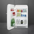SMEG FAB10HLWH6 RETROJÄÄKAAPPI VALKOINEN VASENKÄTINEN - Kylskåp - 8017709342630 - 2