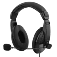 DELTACO HL-57 KUULOKEMIKROFONI - Kuulokkeet ja headset kuulokkeet - 7333048027740 - 2
