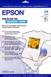 EPSON C13S041154 A4 IRON ON T-SHIRT TRANSFER PAPER - Bläck, Papper & Toner - 10343814400 - 1