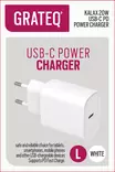 GRATEQ KALAX VERKKOVIRTALATURI PD USB-C 20W - Kaapelit ja laturit - 6438327830200 - 4