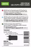 GRATEQ KURU VERKKOVIRTALATURI GAN PD/PPS USB-C 45W BLACK - Kaapelit ja laturit - 6438327830460 - 5