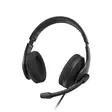 HAMA HS-USB300 V2 PC OFFICE OVER-EAR STEREO KUULOKKEET MUSTA - Langalliset kuulokkeet - 4047443471680 - 1