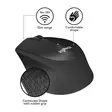 LOGITECH M330 SILENT PLUS BLACK HIIRI - Näppäimistöt ja hiiret - 5099206066670 - 5