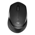 LOGITECH M330 SILENT PLUS BLACK HIIRI - Näppäimistöt ja hiiret - 5099206066670 - 2