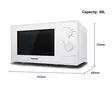 PANASONIC NN-E20JWMEPG MIKROAALTOUUNI - Vapaasti sijoitettava mikroaaltouuni - 5025232881130 - 3