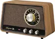 SANGEAN WR-101 BLUETOOTH PÖYTÄRADIO PÄHKINÄPUU - Digitaalinen radio - 4711317997650 - 3