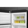 SMEG FAB30LBL5 RETRO JENKKIKAAPPI MUSTA VASENKÄTINEN - Jenkkikaapit - 8017709297640 - 7