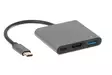WAVE USB-C ADAPTERI HDMI/USB3.0 - Kaapelit ja adapterit - 6418312139730 - 1