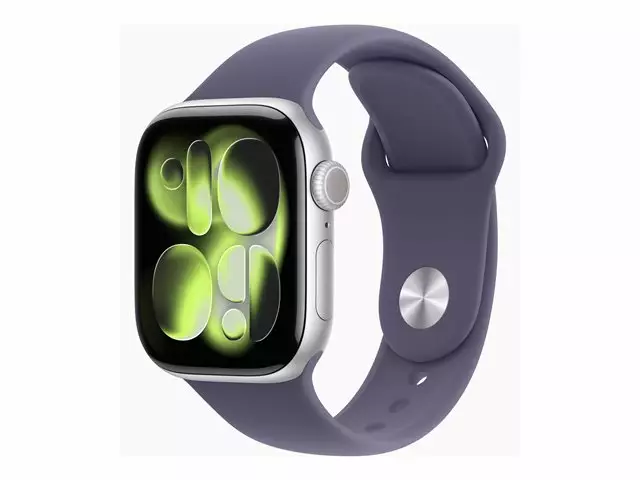 APPLE WATCH SERIES 11 GPS 42MM S/M ÄLYKELLO VIOLETTI/HOPEA - Älykellot ja aktiivisuusrannekkeet - 195950461770 - 6
