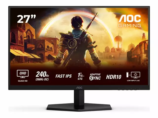 AOC Q27G42ZE 27" 240HZ PELINÄYTTÖ - Näytöt > 27" - 4038986182980 - 6