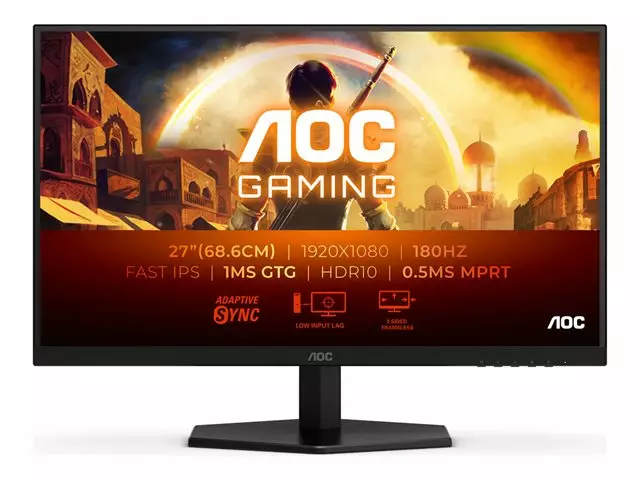 AOC 27G42E 27" FHD 180HZ PELINÄYTTÖ - Näytöt > 27" - 4038986642590 - 5