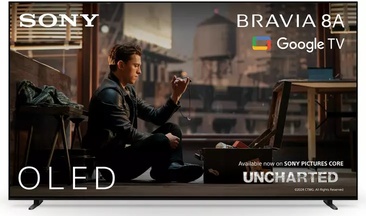 SONY BRAVIA 8A 65" 4K OLED TV K65XR8APB - TVs over 60" - 4548736174900 - 1