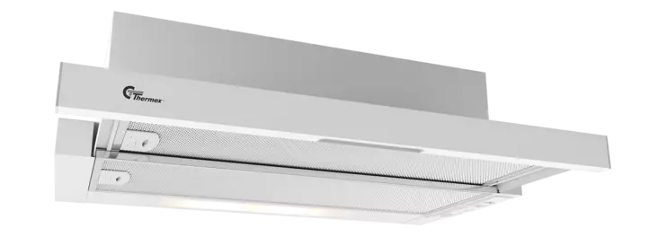 THERMEX YORK III STANDARD 60CM LIESITUULETIN VALKOINEN - Kaapiston alle asennettava liesituuletin - 5703347528910 - 1