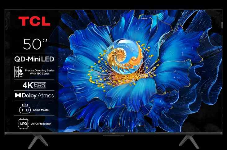 TCL 50C61KS 50" 4K QD-MINI LED TV - 40-50 tuumaiset televisiot - 5901292526900 - 1