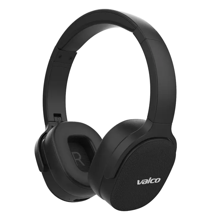 VALCO VMK15 LANGATTOMAT VASTAMELUKUULOKKEET MUSTA - Vastamelukuulokkeet - 6429811249530 - 1