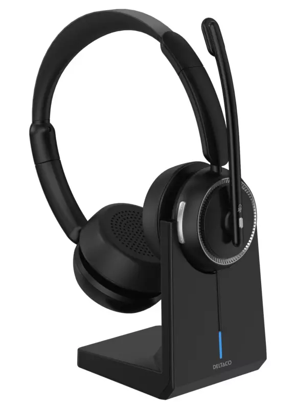 DELTACO HL100 WIRELESS HEADPHONES - Trådlösa hörlurar - 7333048070500 - 1