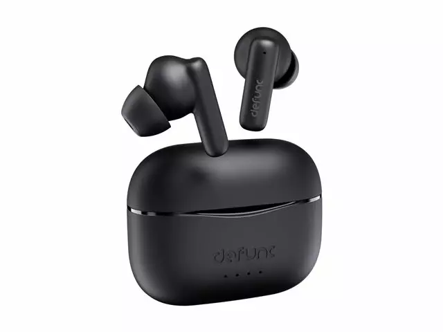 DEFUNC TRUE VIBE TRUE WIRELESS EARBUDS BLACK - True Wireless hörlurar - 7350080710010 - 1