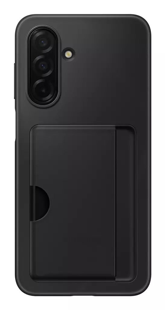SAMSUNG GALAXY A26 CARD SLOT SUOJAKUORI MUSTA - Suojakuoret, laukut ja kotelot - 8806097080800 - 1