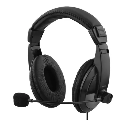DELTACO HL-57 KUULOKEMIKROFONI - Kuulokkeet ja headset kuulokkeet - 7333048027740 - 1