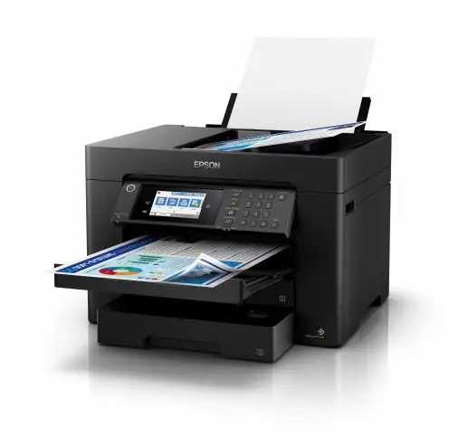 EPSON WORKFORCE WF-7840DTWF MONITOIMITULOSTIN - Mustesuihku - 8715946668390 - 5