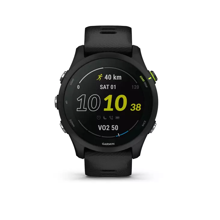 GARMIN FORERUNNER 255 MUSIC MUSTA - Älykellot ja aktiivisuusrannekkeet - 753759279950 - 2