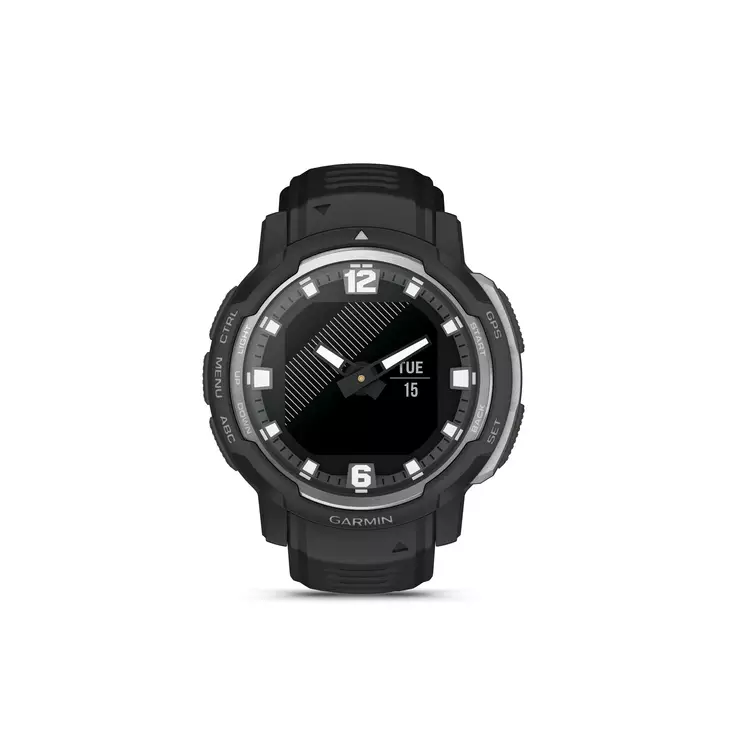 GARMIN INSTINCT CROSSOVER BLACK GRAPHITE ÄLYKELLO - Älykellot ja aktiivisuusrannekkeet - 753759305710 - 2