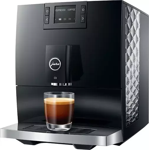 JURA C8 PIANO BLACK KAHVIAUTOMAATTI - Erikoiskahvinkeittimet / kahviautomaatit - 7610917156030 - 1