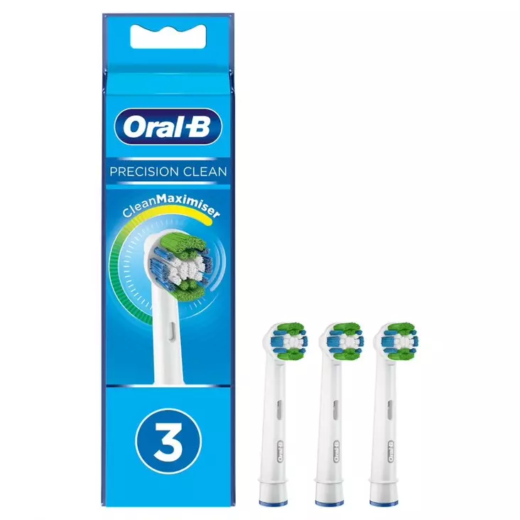 ORAL-B PRECISION CLEAN VAIHTOHARJA 3 KPL - Vaihtoharjat - 4210201317050 - 1