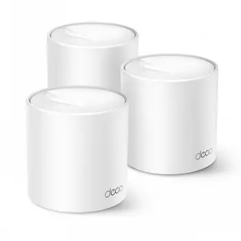 TP-LINK DECO X10 AX1500 MESH WIFI6 JÄRJESTELMÄ (3KPL) - Reitittimet ja verkkolaitteet - 4895252502480 - 1