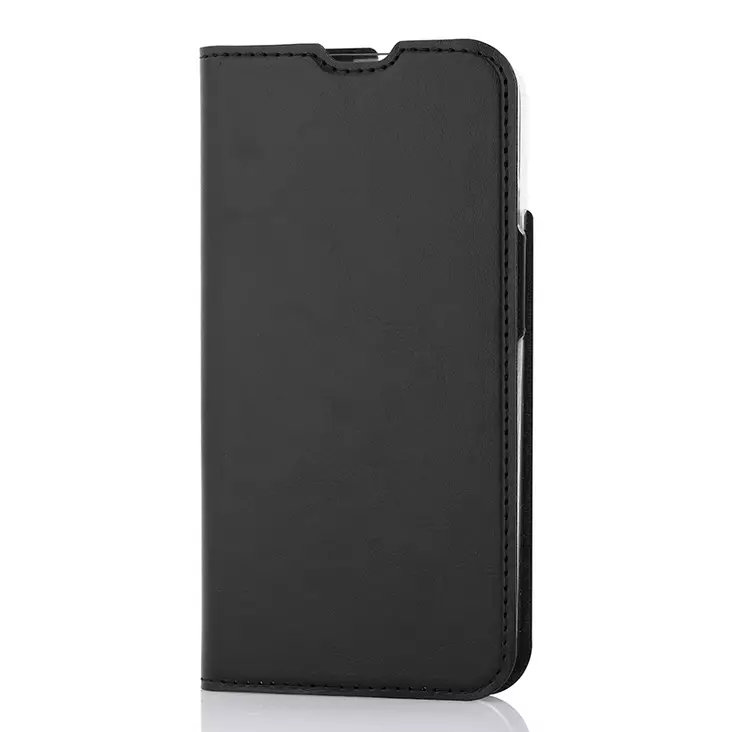 WAVE BOOK CASE iPHONE 14 MUSTA SUOJAKOTELO - Suojakuoret, laukut ja kotelot - 6418312165500 - 1