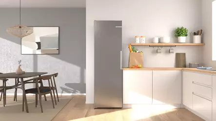 BOSCH KSN36VIDG SERIE 4 JÄÄKAAPPI HARJATTU TERÄS ANTI FINGERPRINT - Jääkaapit - 4242005527021 - 2