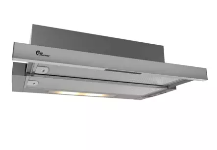 THERMEX YORK III LUX 60CM LIESITUULETIN HARMAA/TERÄS - Kaapiston alle asennettava liesituuletin - 5703347528941 - 1