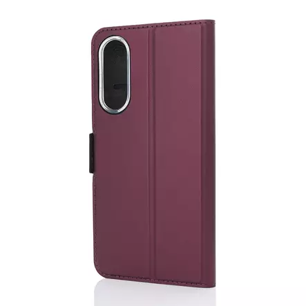 WAVE BOOK CASE SAMSUNG GALAXY S25 EDGE 5G SUOJAKOTELO SMOKY SANGRIA - Suojakuoret, laukut ja kotelot - 6418312176131 - 2