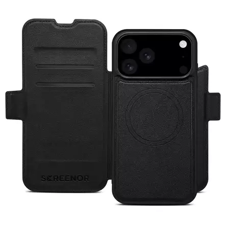 SCREENOR FIRST 2IN1 IPHONE 18 PRO MAX MAGSAFE CASE BLACK - Covers, Bags & Cases - 6438327303681 - 2