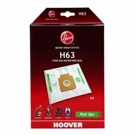 HOOVER BRAVE MIKROKUITU PÖLYPUSSIT 4KPL - Pölypussit - 8016361745971 - 1