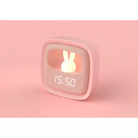 MOB BILLY HERÄTYSKELLO YÖVALOLLA PINKKI - Kelloradiot - 3701365601211 - 2